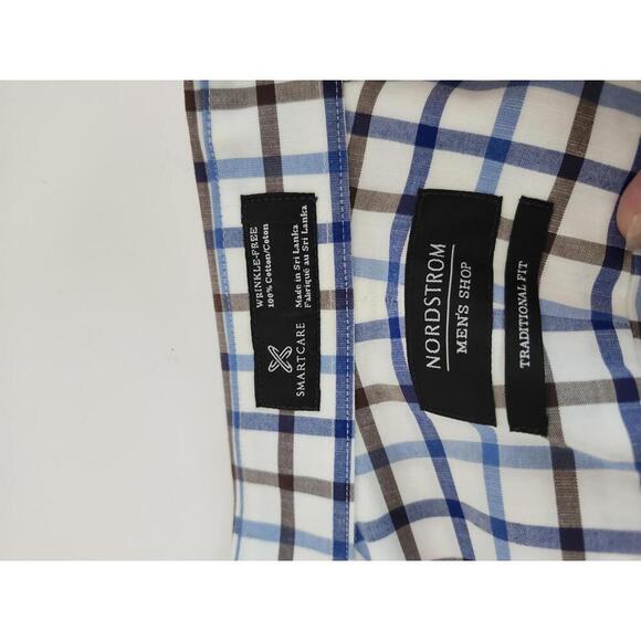Nordstrom Men's Shop Traditional Fit Wrinkle-Free Shirt - Picture 4 of 5